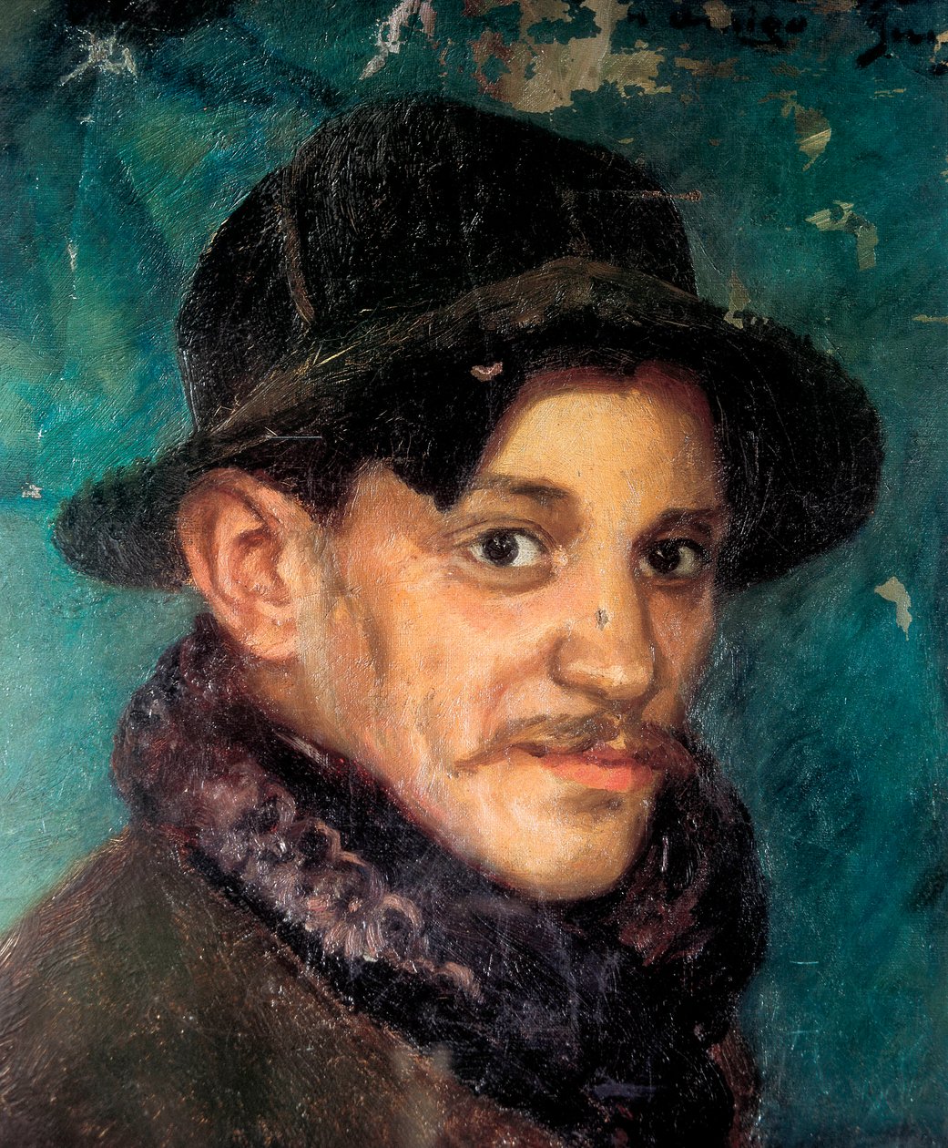 Portret van Pablo Picasso door Sebastian Junyent i Sans