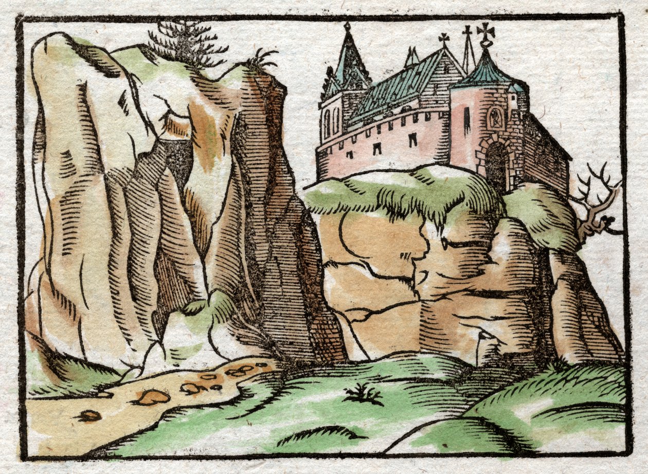 Targoviste, Roemenië 1575 door Sebastian Munster