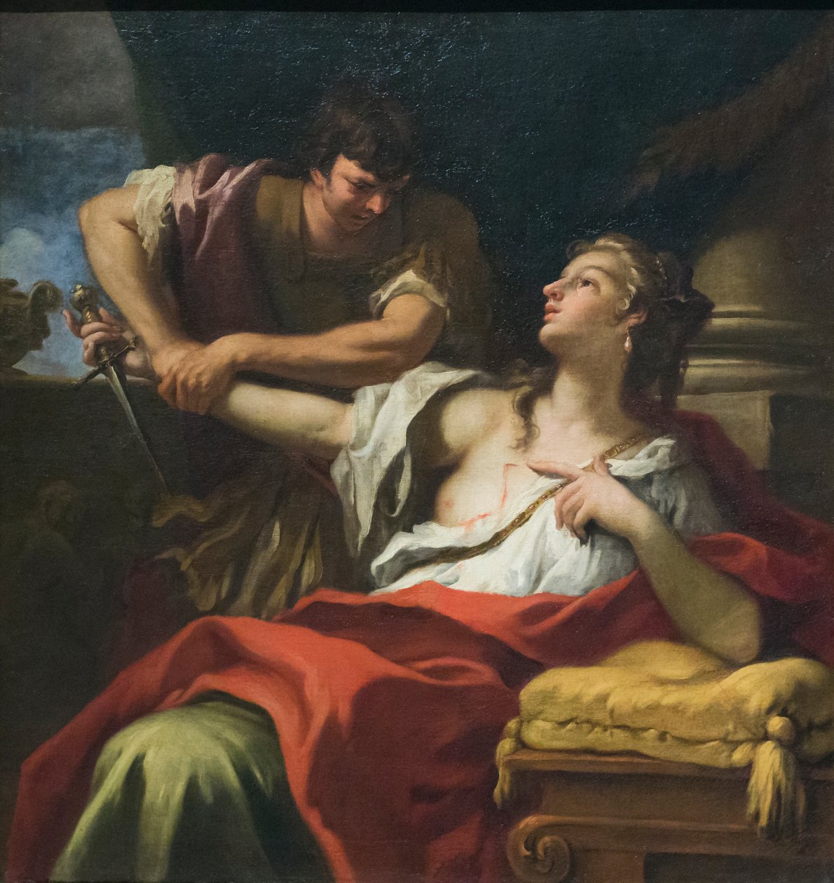Romeinse Lucretia door Sebastiano Ricci