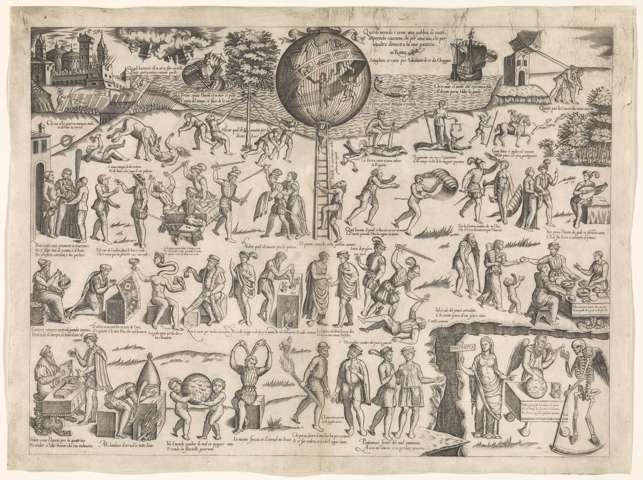Deze wereld is als een kooi vol zotten door Sebastiano di Re