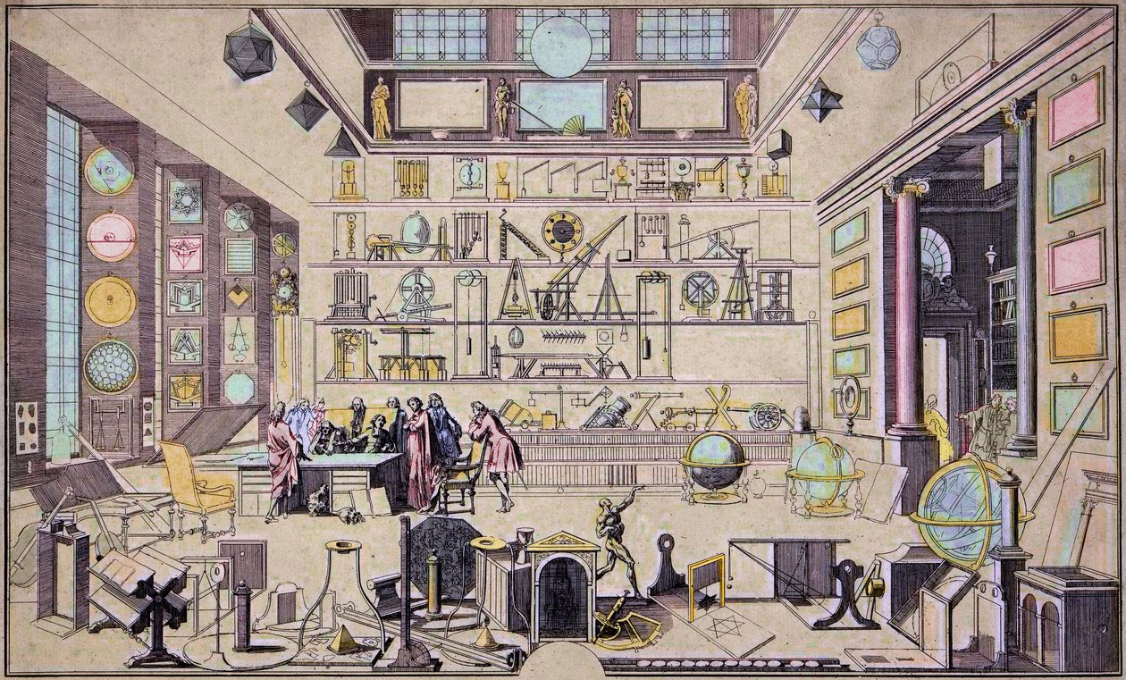 Een geometrische studie, naar Sebastien Le Clerc door Sebastien I Le Clerc