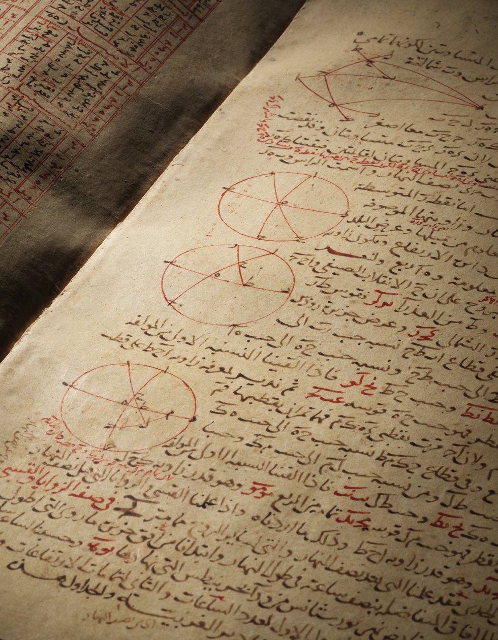Een compendium van verhandelingen over astronomie en wiskunde door Nasir Al-Din Muhammad bin Al-Hasan Al-Tusi door Seljuq Dynasty