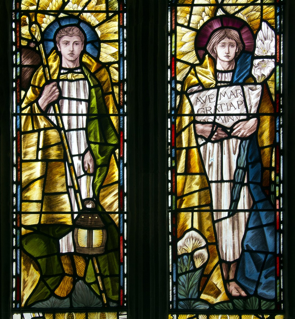 Aartsengelen Rafaël en Gabriël door Selwyn Image Selwyn Image