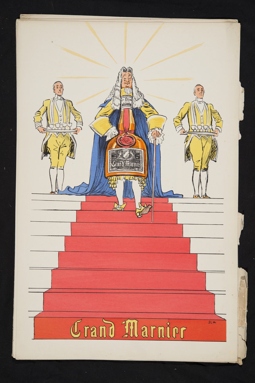 Advertentie voor Grand Marnier, uit White Bottoms, uitgegeven 1927 door Sem