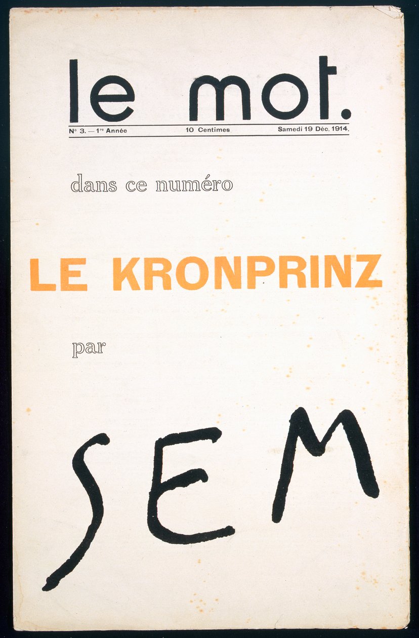 Voorpagina van 
