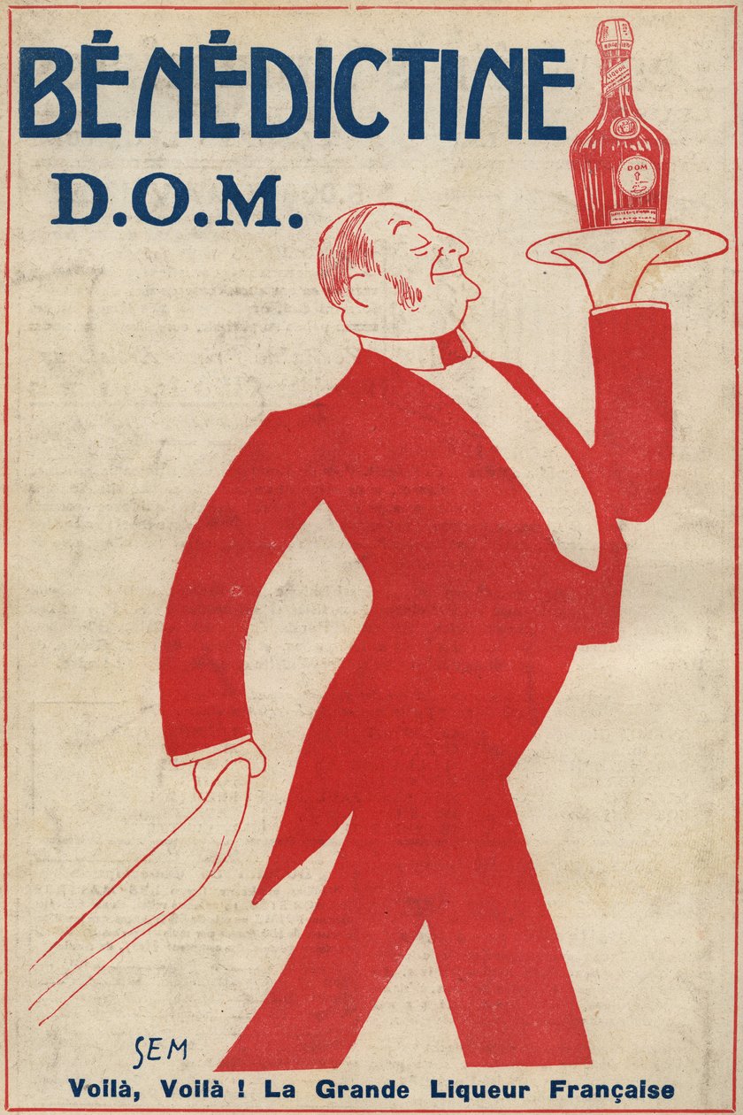 Reclame voor de digestief (likeur) 