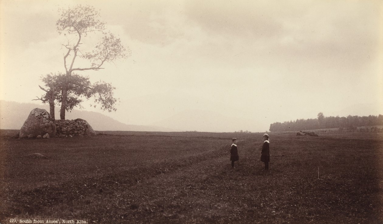 Ten zuiden van Ames, North Elba, ca. 1888 (foto) door Seneca Ray Stoddard