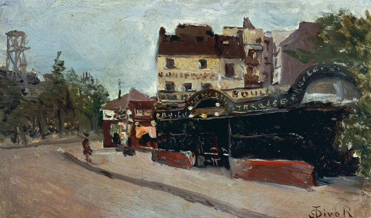 Le Moulin de la Galette door Serafino de Tivoli
