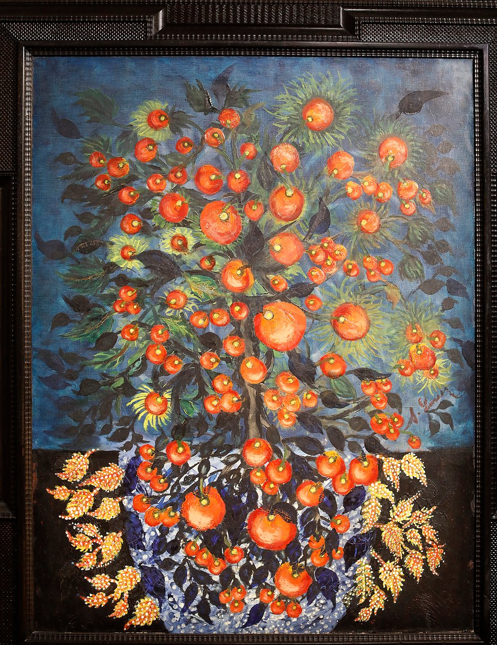Appels en bladeren 1928-30 door Seraphine Louis