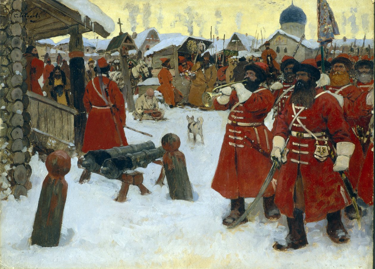 De troep van de streltsy door Sergei Ivanovich Gribkov