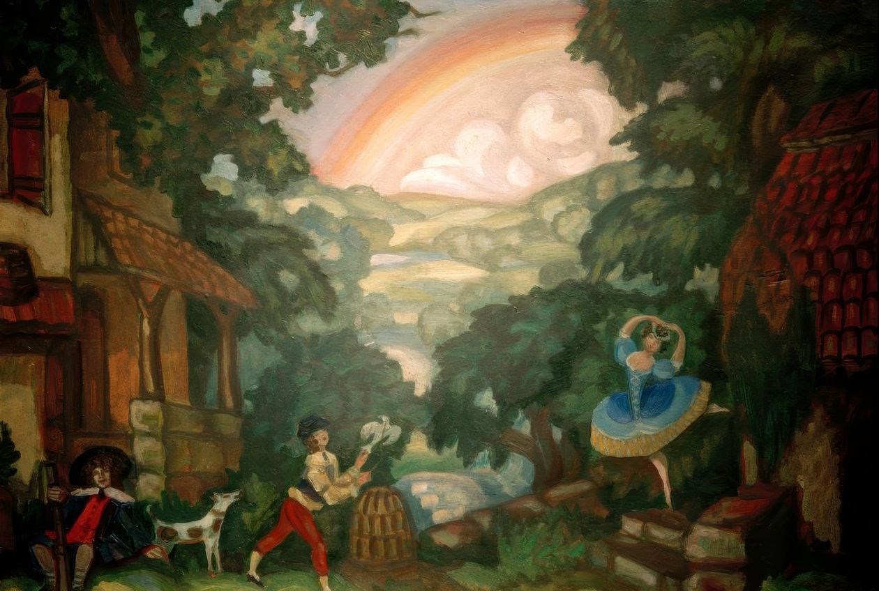 A.Adam, Giselle / Decor Sudeikin door Sergei Jurjewitsch Sudeikin