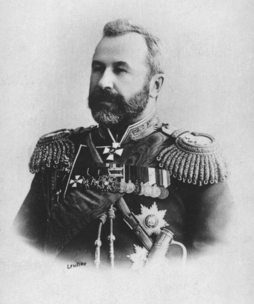 Kouropatkine, c1893 door Sergei Lvovich Levitsky