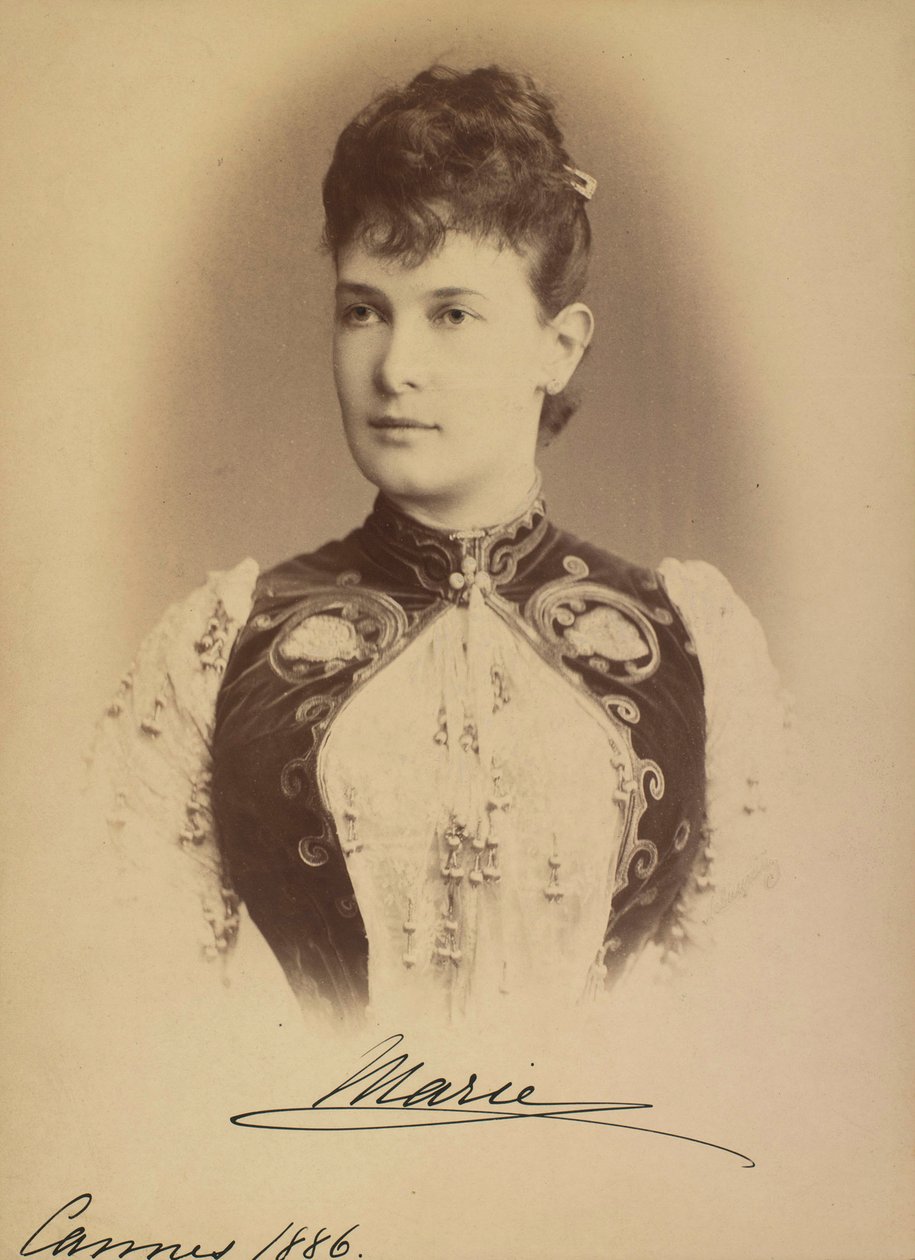 Maria Pavlovna van Rusland - Groothertogin Maria Pavlovna van Rusland (1854-1920), door Levitsky, Sergei Lvovich (1819-1898) door Sergei Lvovich Levitsky