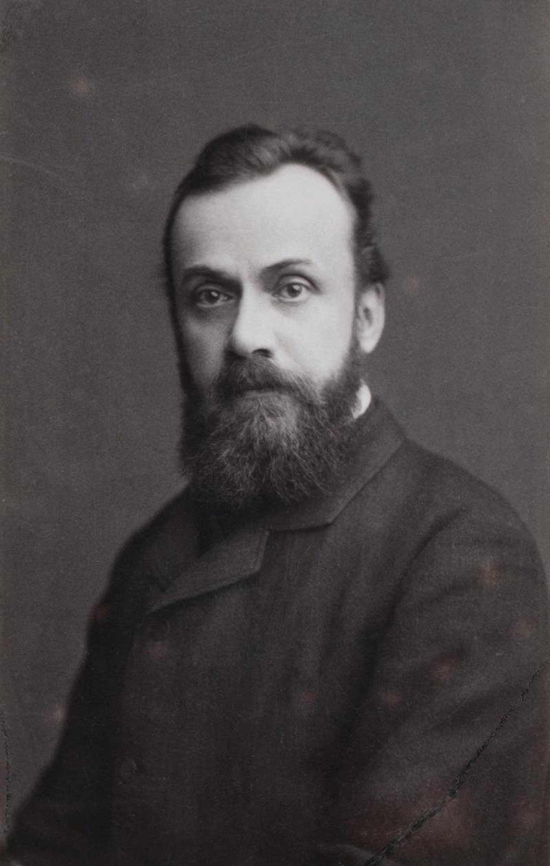 Portret van de schrijver Gleb Ivanovich Uspensky 1843-1902, 1870 door Sergei Lvovich Levitsky