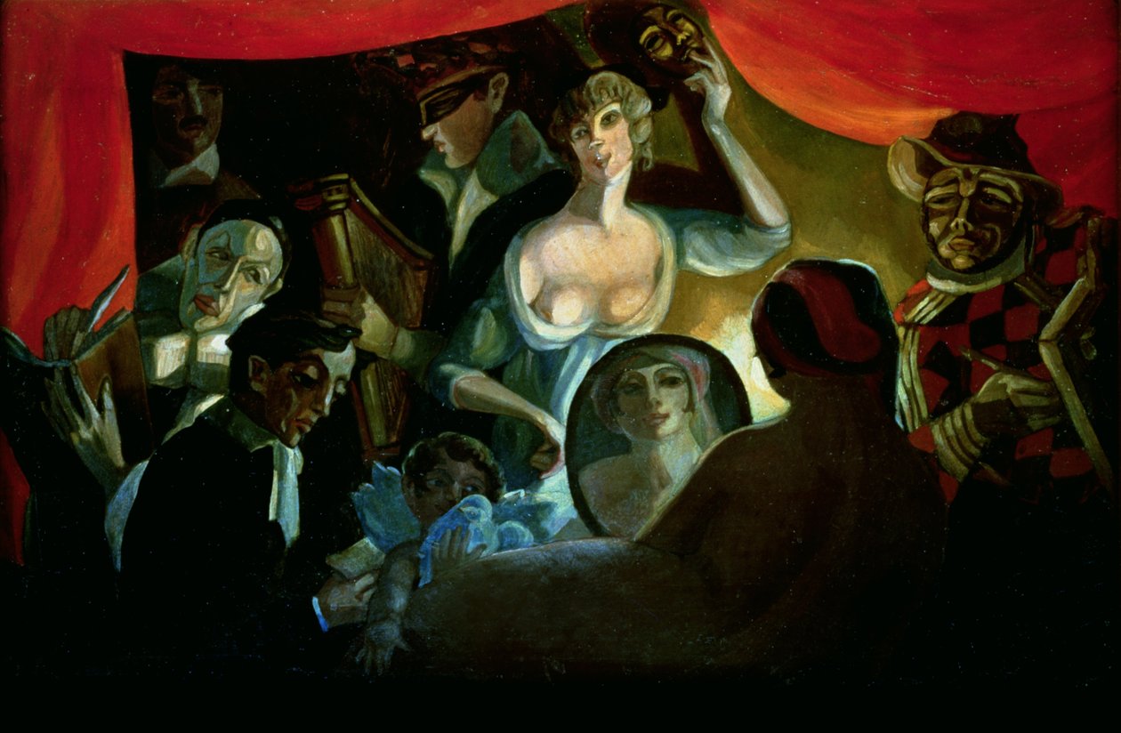 Cabaret door Sergei Yurevich Sudeikin