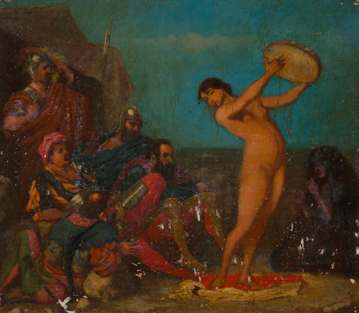 Tamboerijnspeler door Severin Falkman