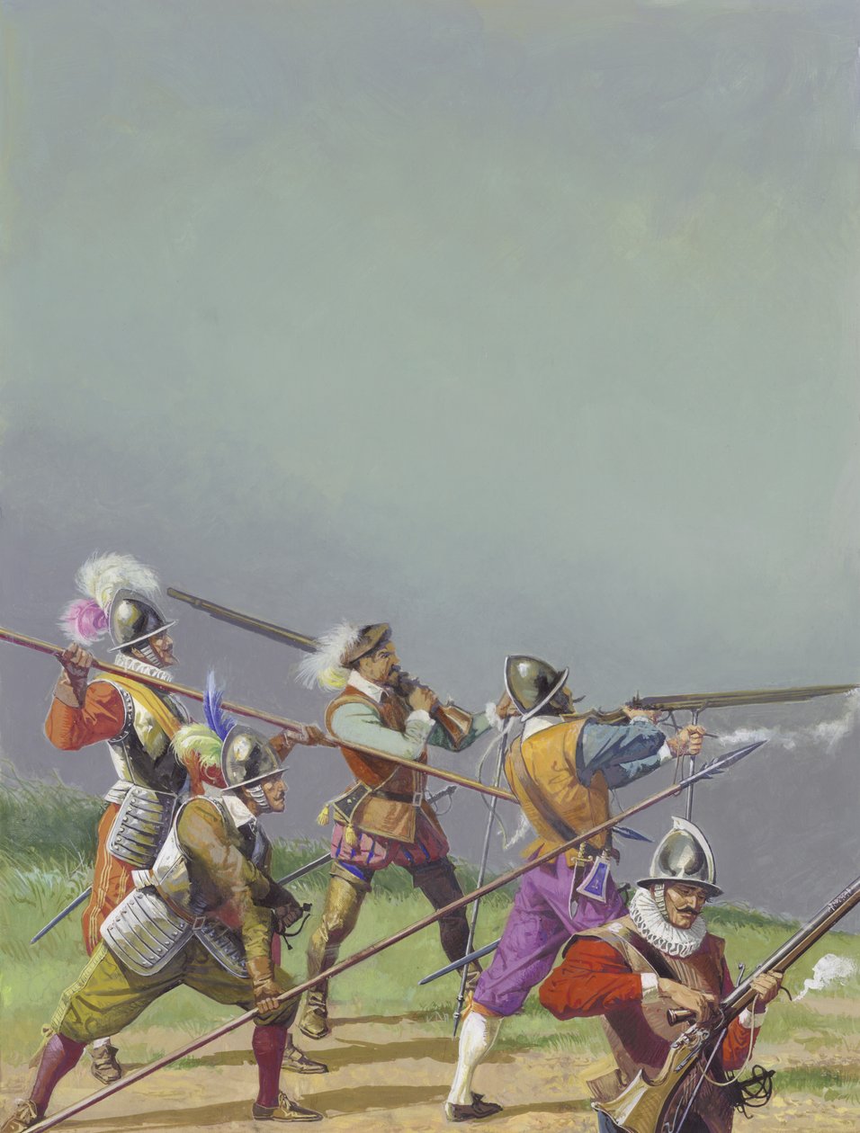 Infanteristen door Severino Baraldi