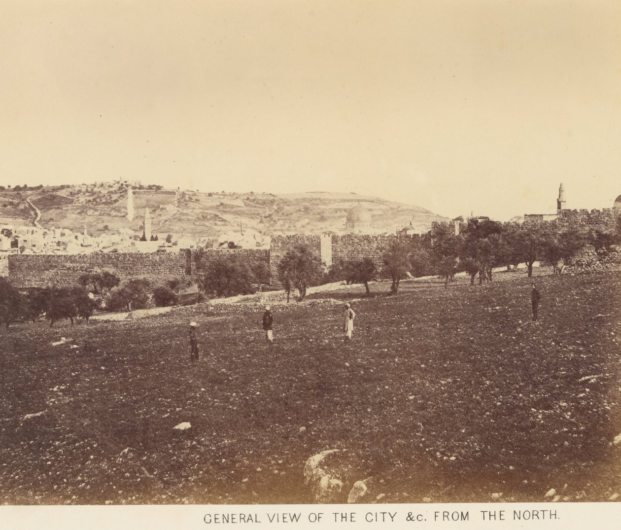 Panoramisch uitzicht op de stad - Algemeen uitzicht op de stad vanaf het noorden door Sgt. James M. McDonald