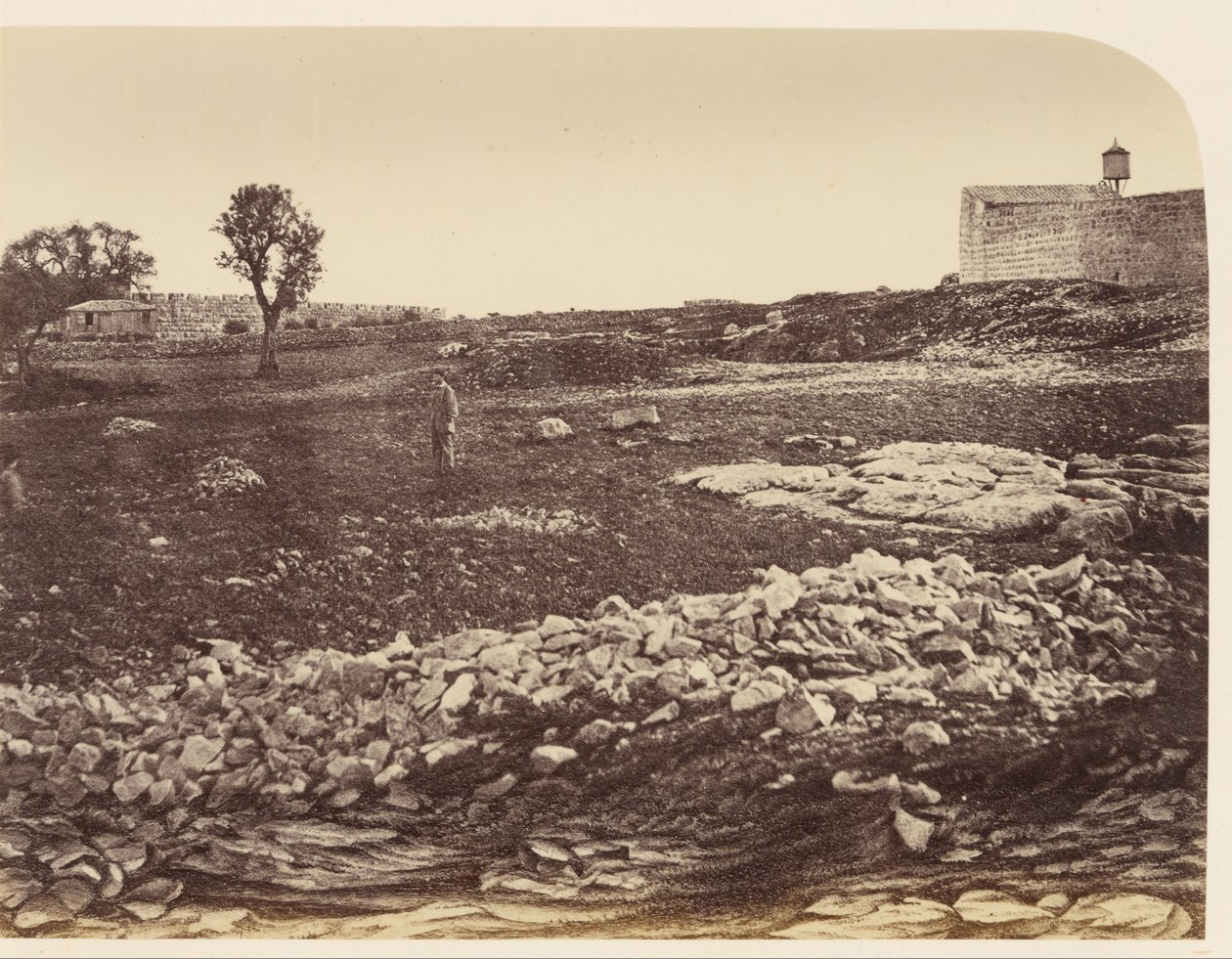 Panoramisch uitzicht op de stad - Algemeen uitzicht op de stad vanuit het noorden door Sgt. James M. McDonald