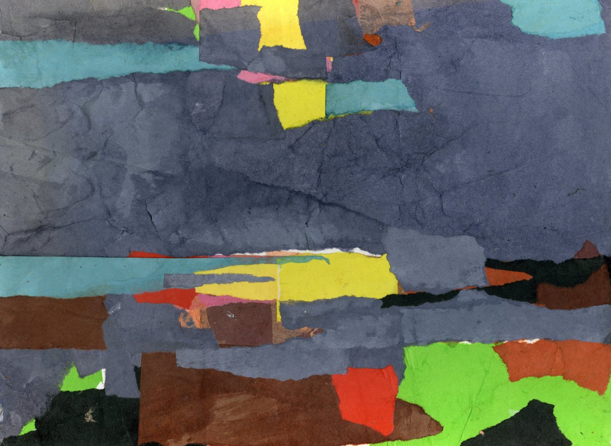 The Wash 2, 2024 (collage) door Shaun Carey