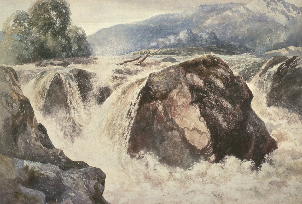 Een Waterval door Sheldon Burrows Adams