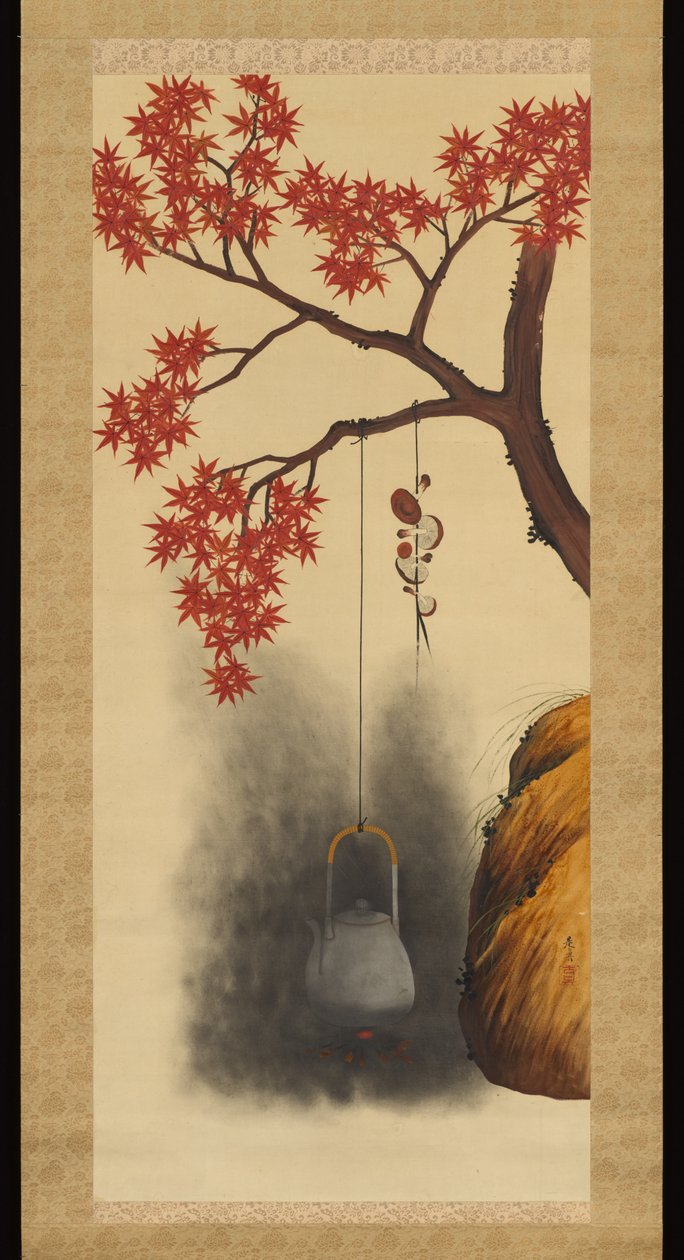 Herfstesdoorn door Shibata Zeshin