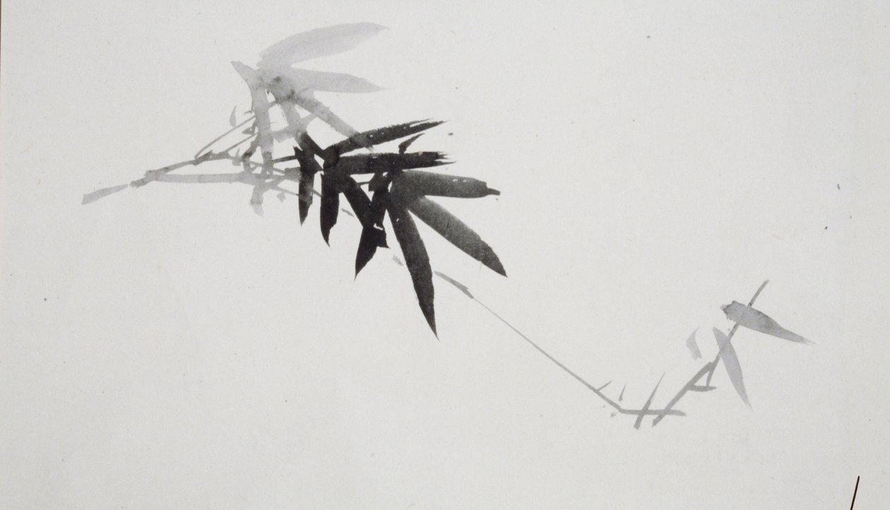Bloemstudies [een van een paar] door Shibata Zeshin