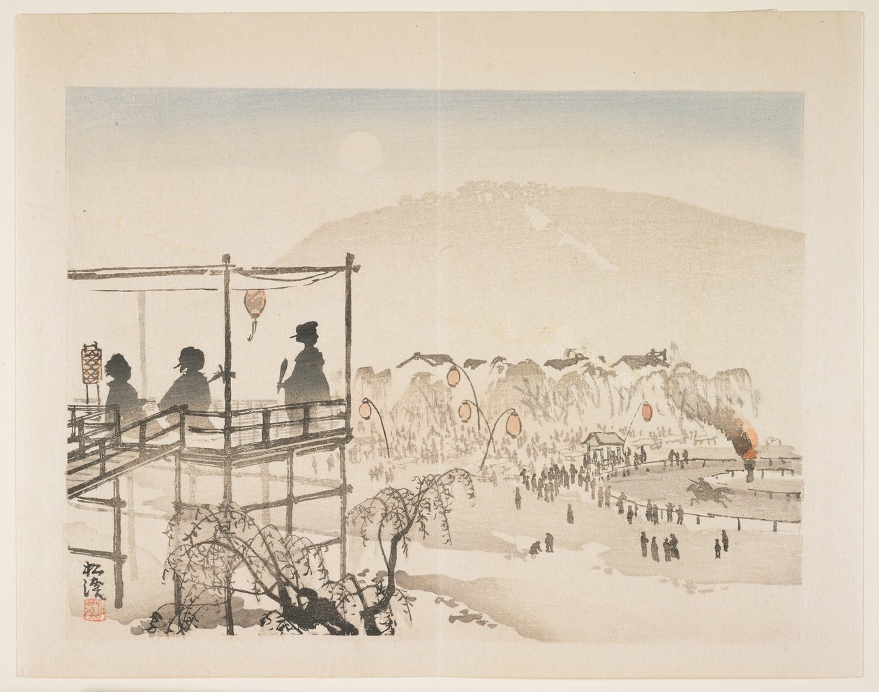 Ceremoniële cavalerie, ca. 1910s door Shkei