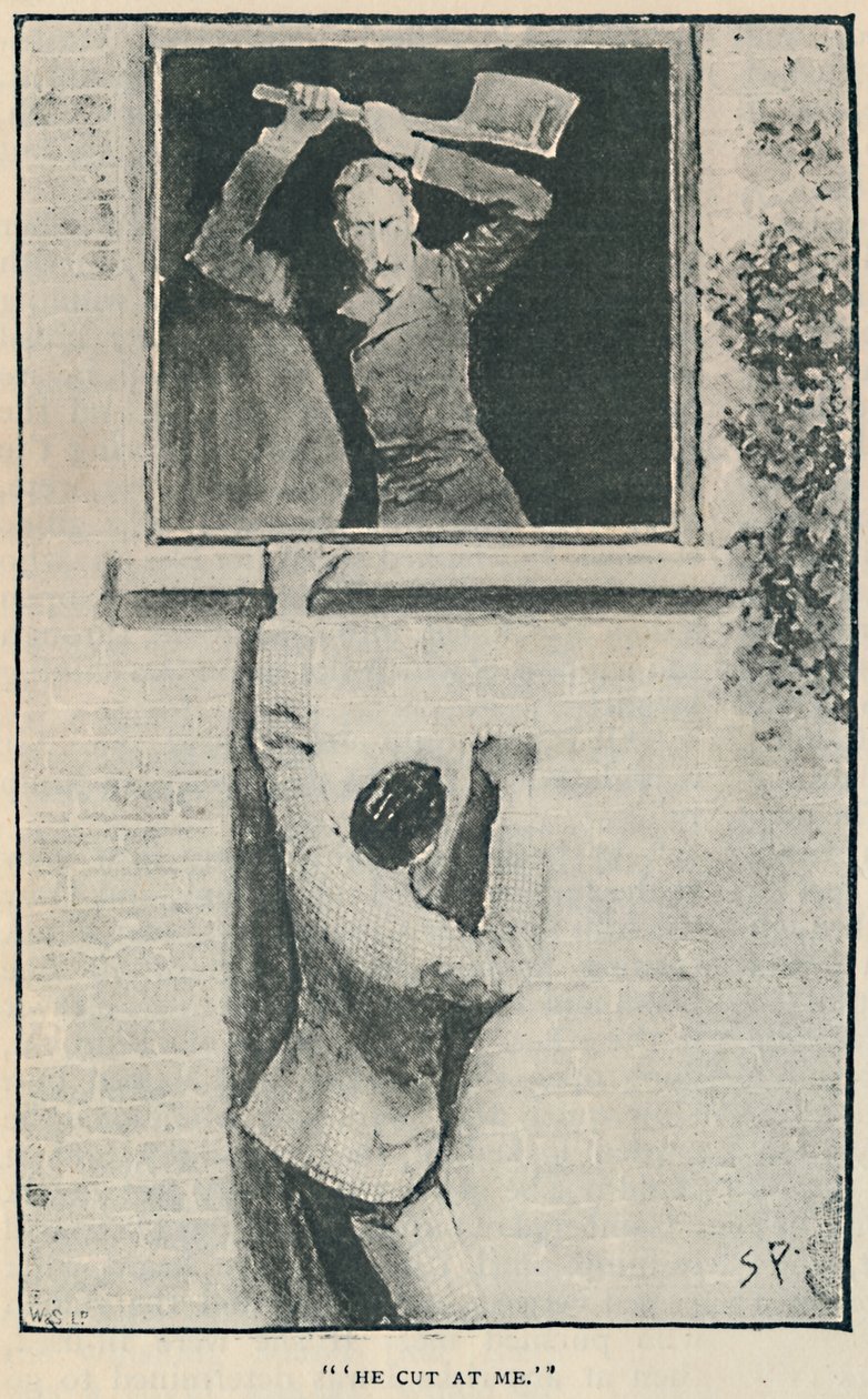 Hij Hakte Naar Mij, 1892 door Sidney Paget