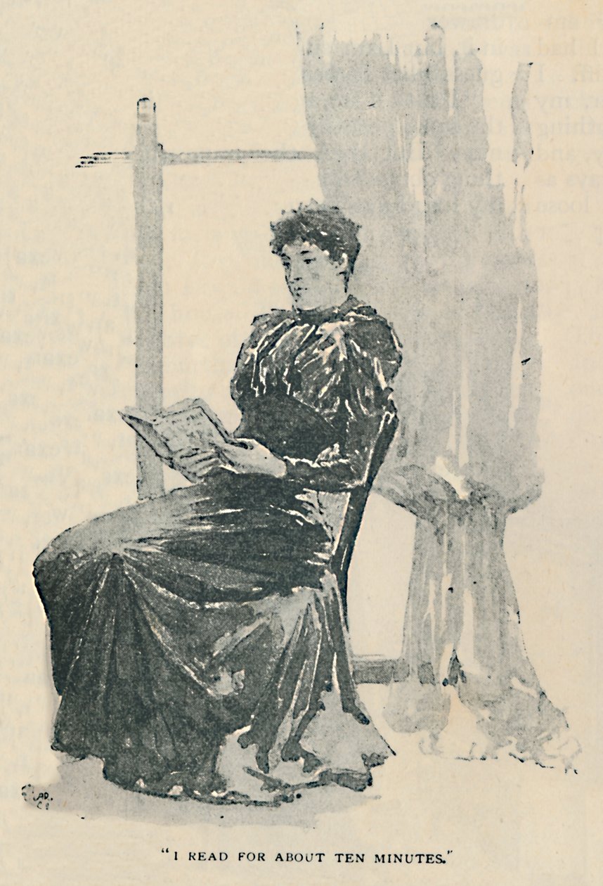 Ik las ongeveer tien minuten, 1892 door Sidney Paget