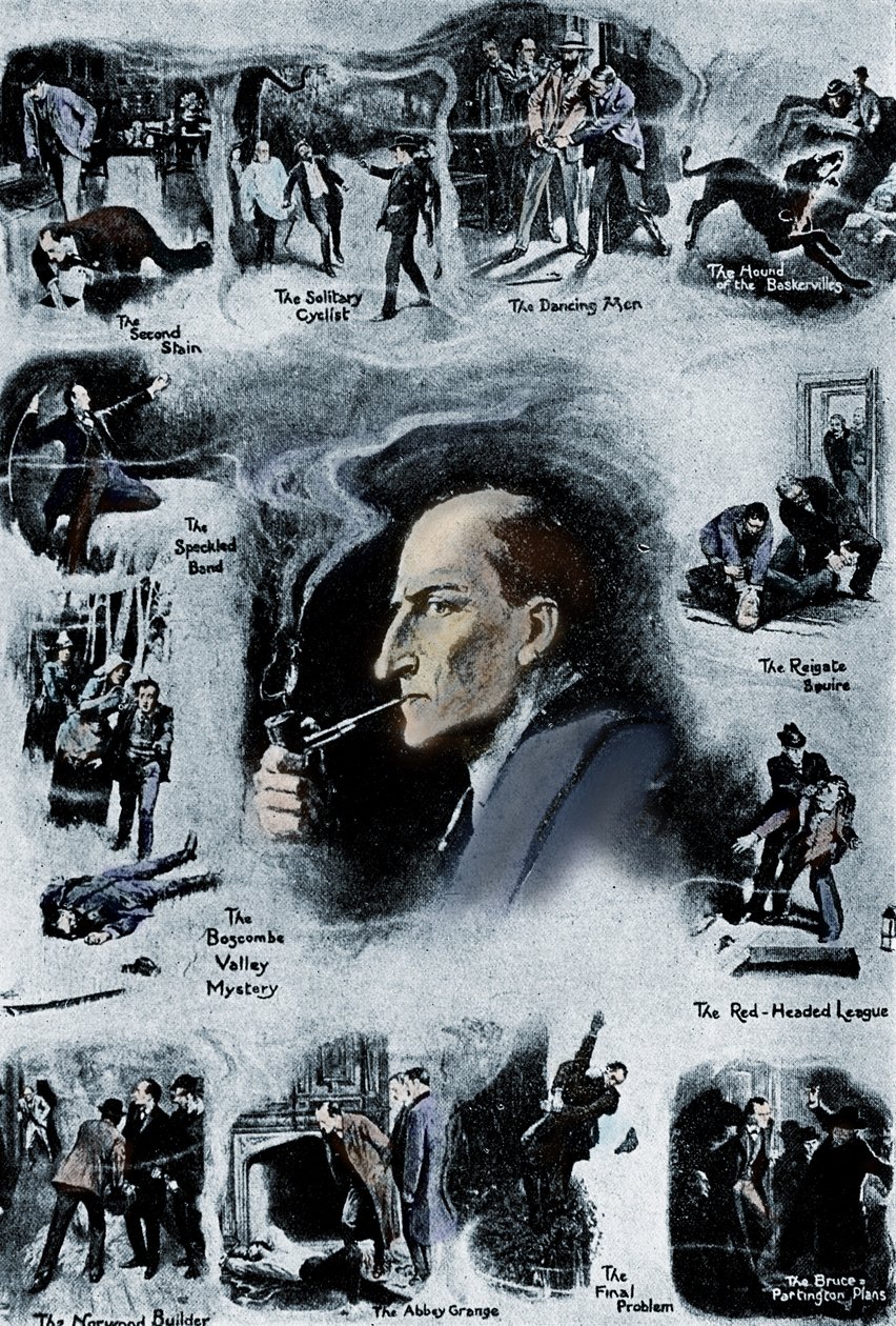 Sherlock Holmes door Sir Arthur Conan Doyle door Sidney Paget
