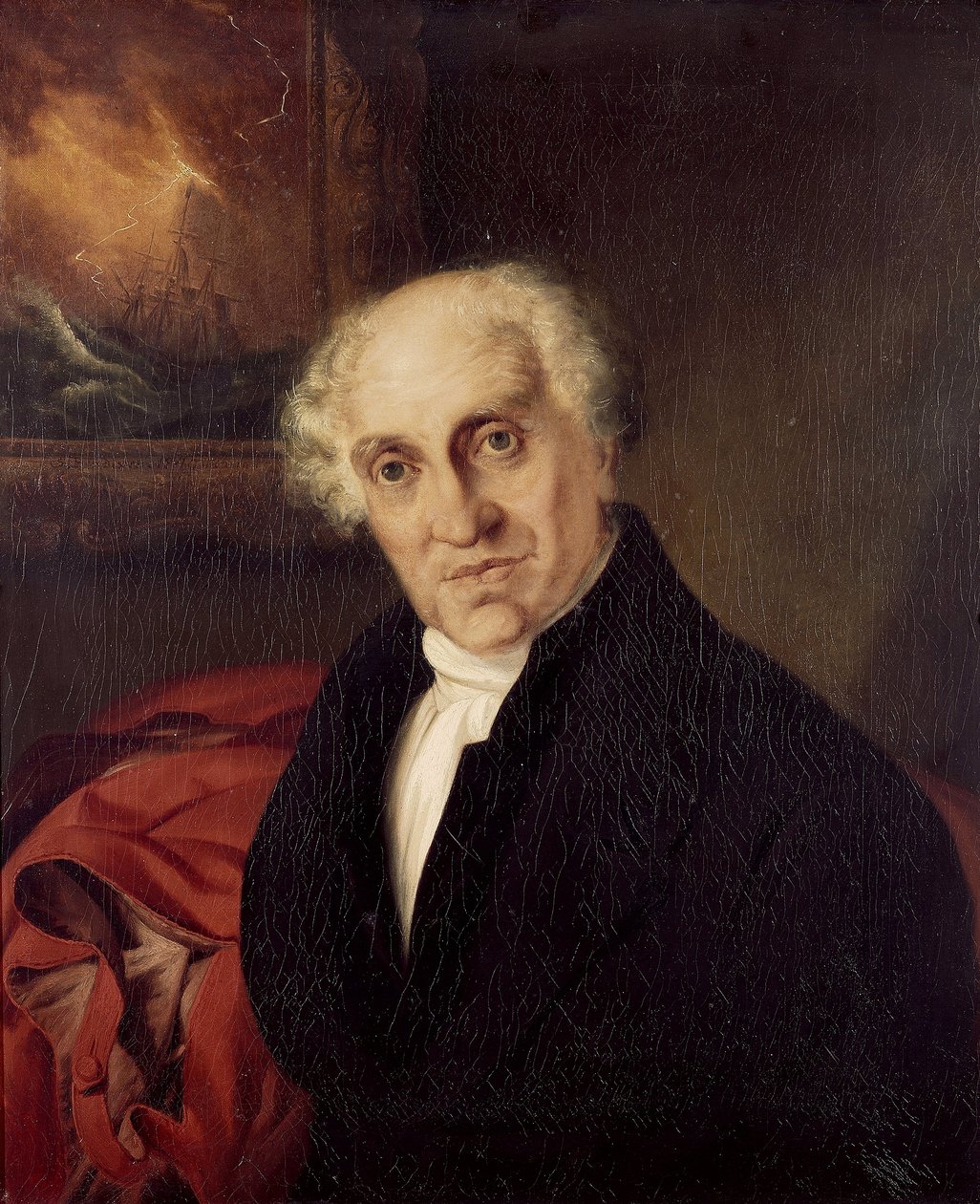 Portret van de eerwaarde dokter Alexander Scott (1768-1840), kapelaan van Horatio Nelson (1758-1805) op de 