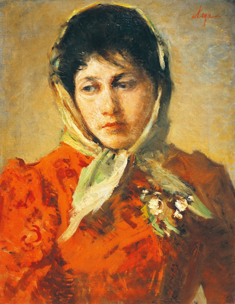 La scellerata (Slechte vrouw) door Silvestro Lega