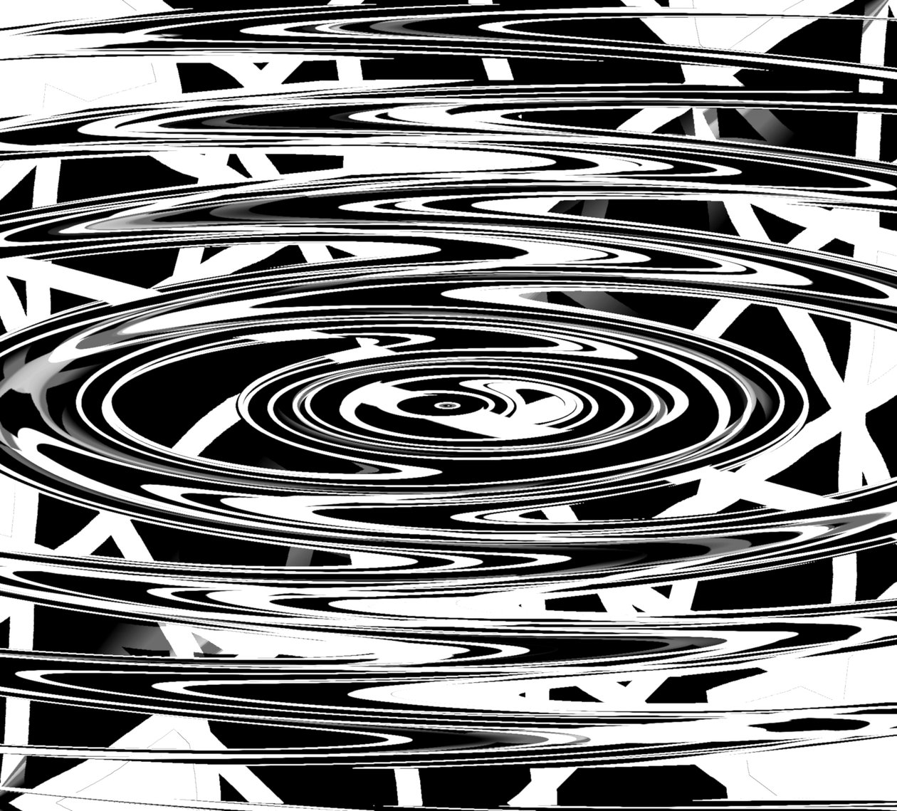 Vortex van de visualisatie door Silvia Martini