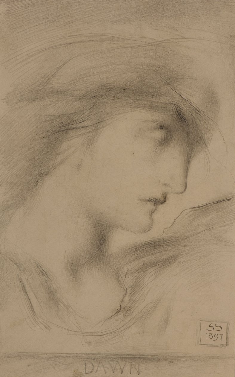 Dawn door Simeon Solomon