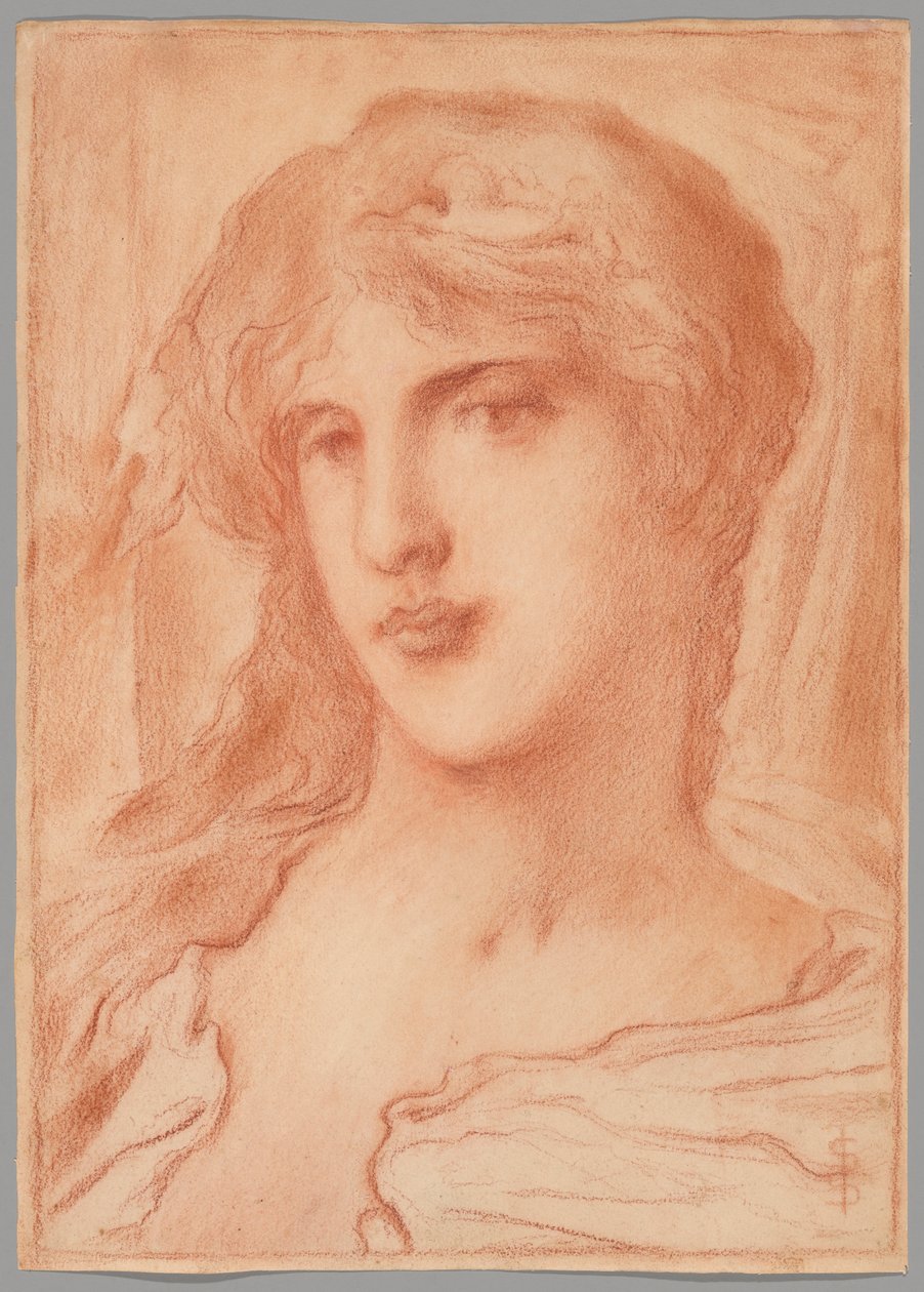 Kopstudie door Simeon Solomon