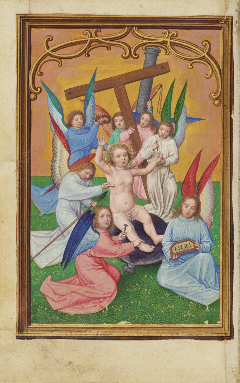 Folio 31v uit het Gebedenboek van Kardinaal Albrecht van Brandenburg door Simon Bening