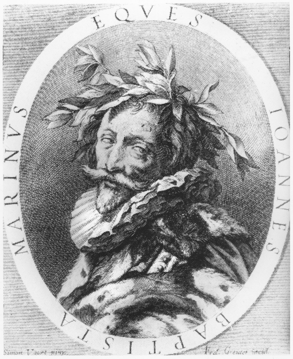 Giambattista Marino door Simon Vouet