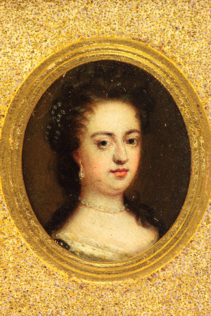 Koningin Mary II door Simon (attr.to) Du Bois
