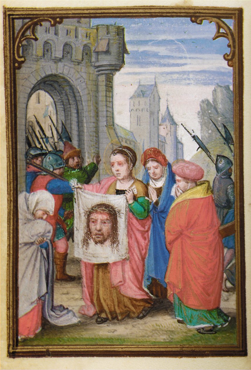 Folio uit een miniatuur Getijdenboek, gebruik van Rome, Brugge, 1530-35 door Simon Bening
