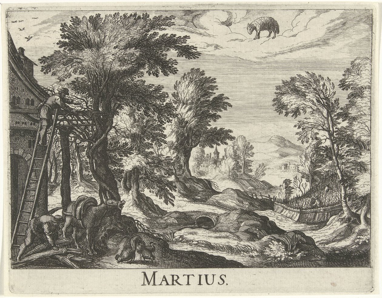 Maart door Simon Frisius