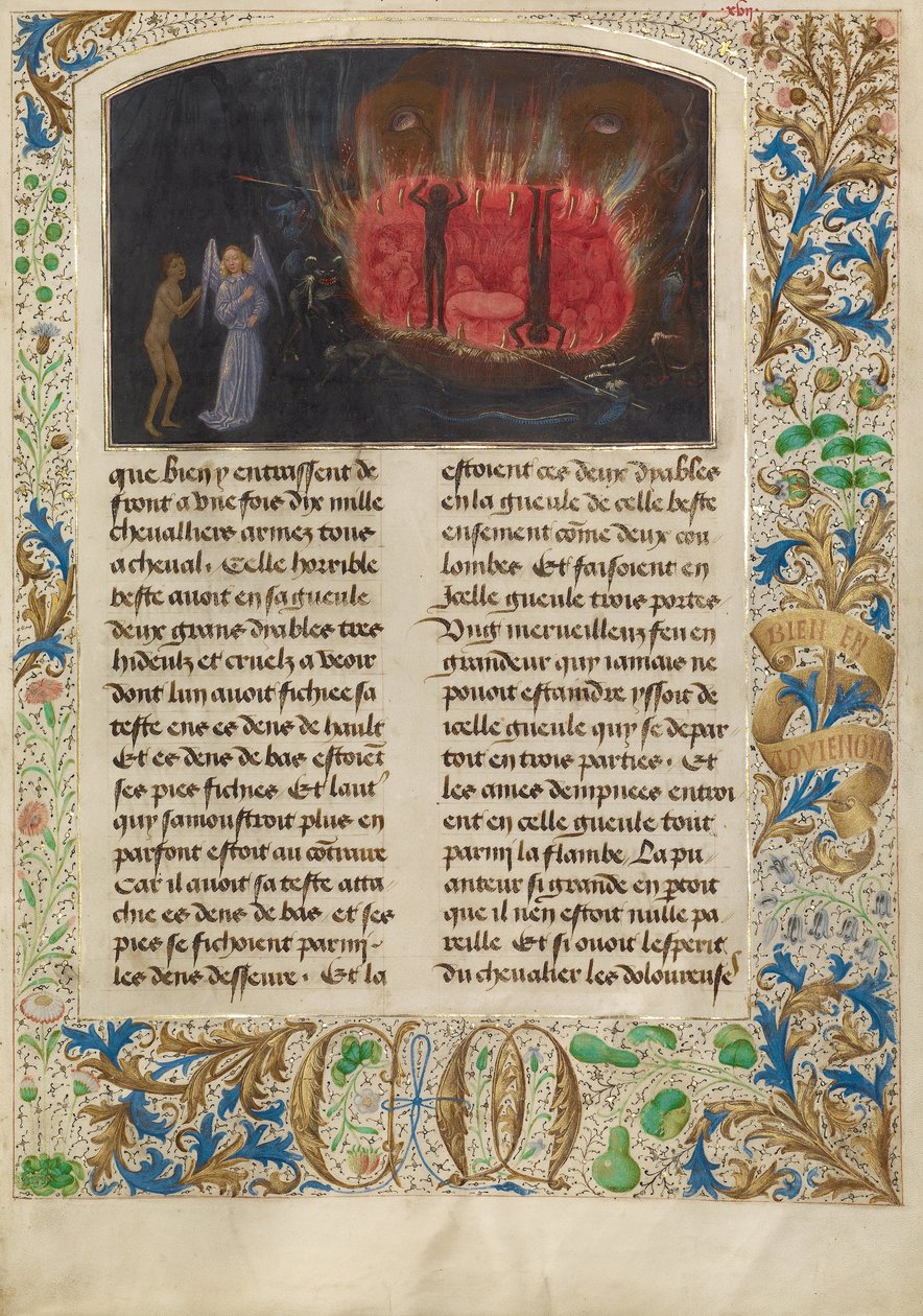 Het beest Acheron door Simon Marmion