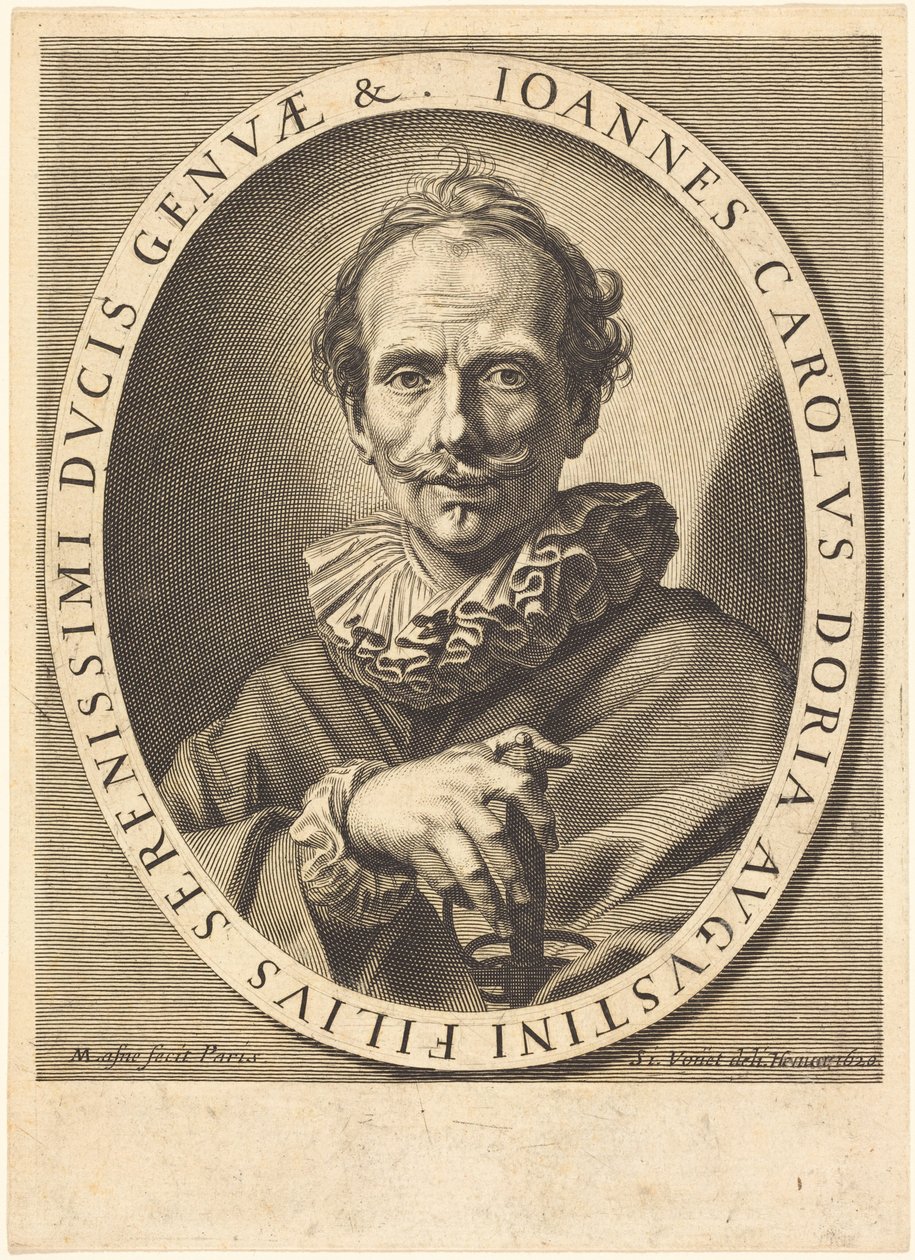 Jean Charles Doria door Simon Vouet