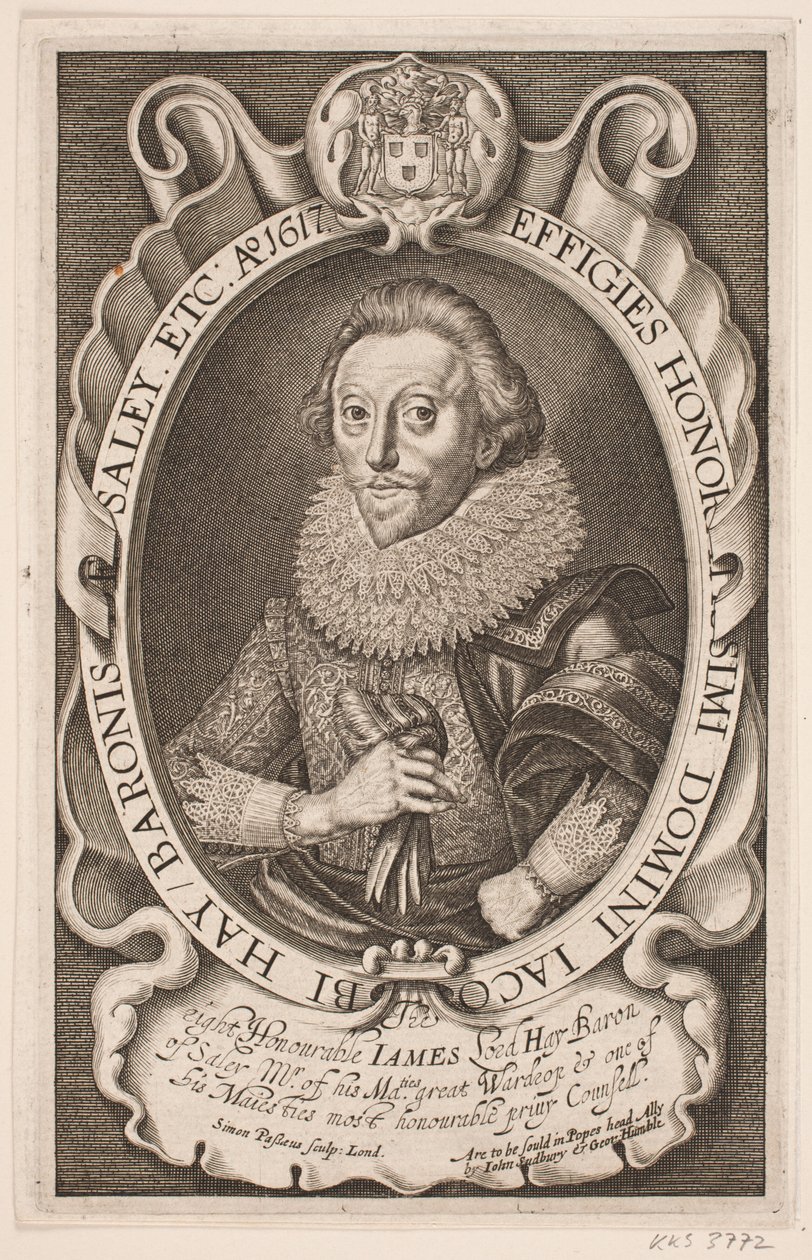 James Hay, baron van Sawley door Simon de Pas