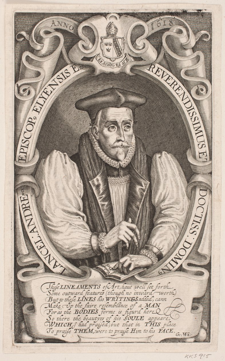 Lancelot Andrews, Bisschop van Winchester door Simon de Pas