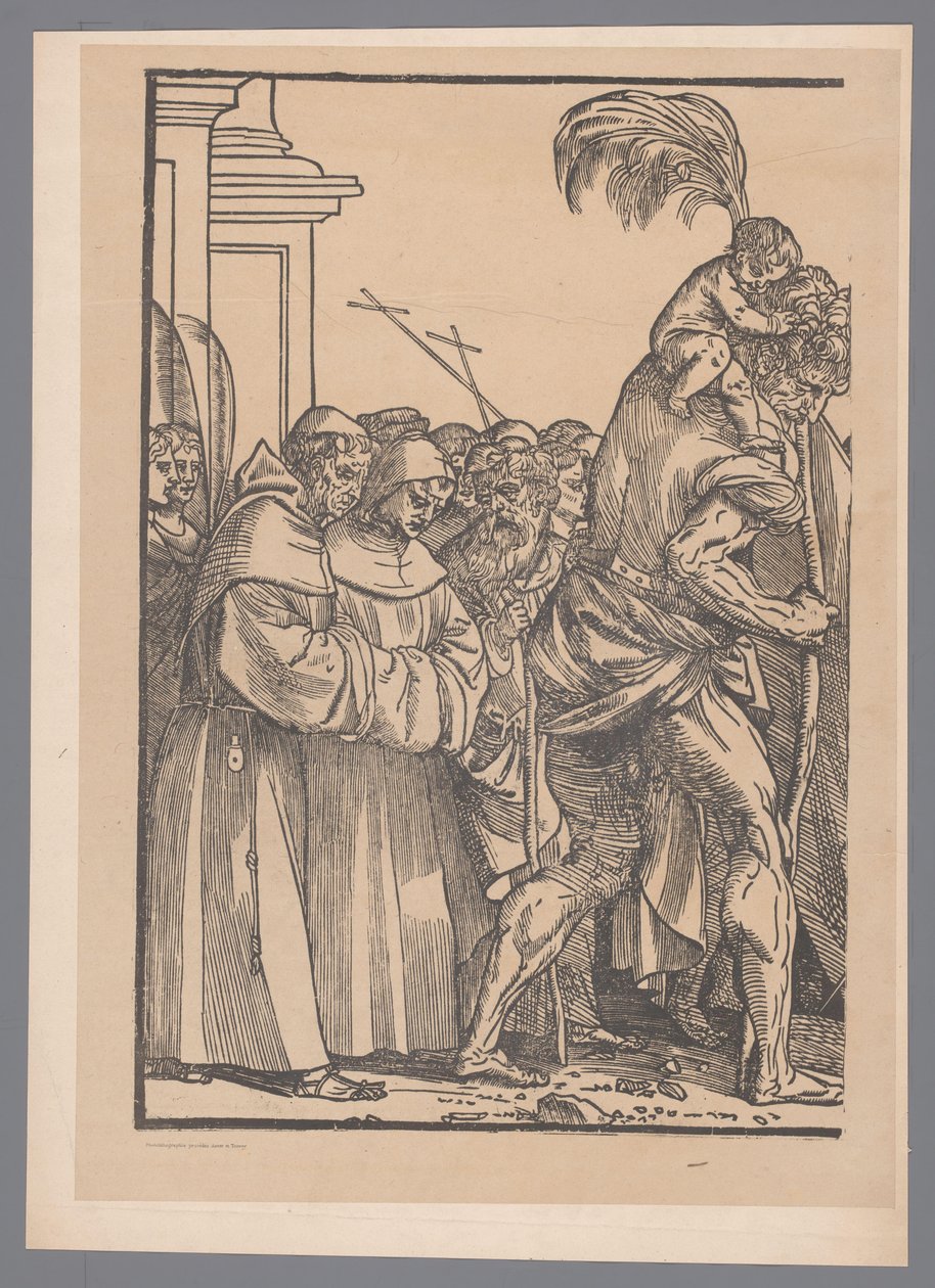 De Triomf van Christus naar Joos Lambrecht (eerste deel) door Simonau and Toovey