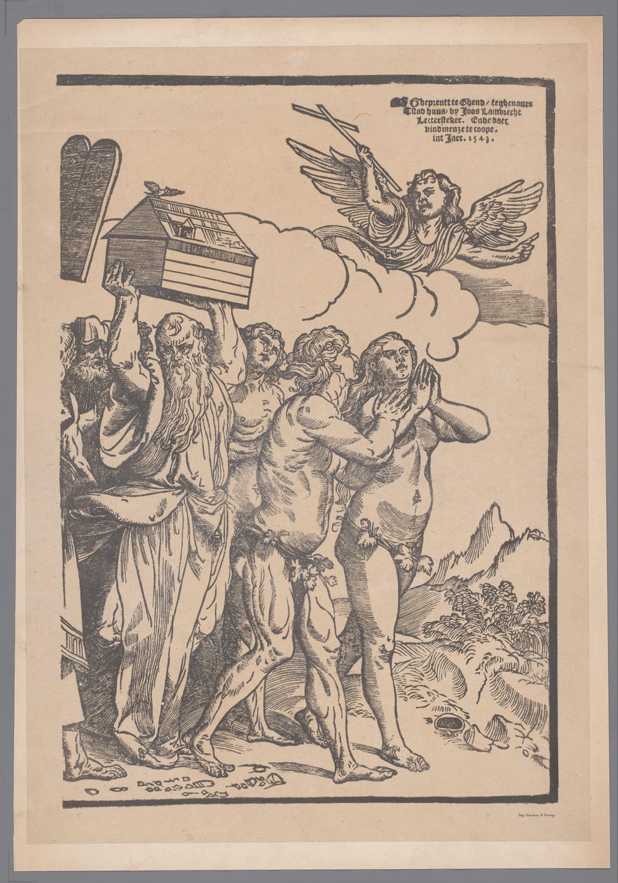 De Triomf van Christus naar Joos Lambrecht (laatste deel) door Simonau and Toovey
