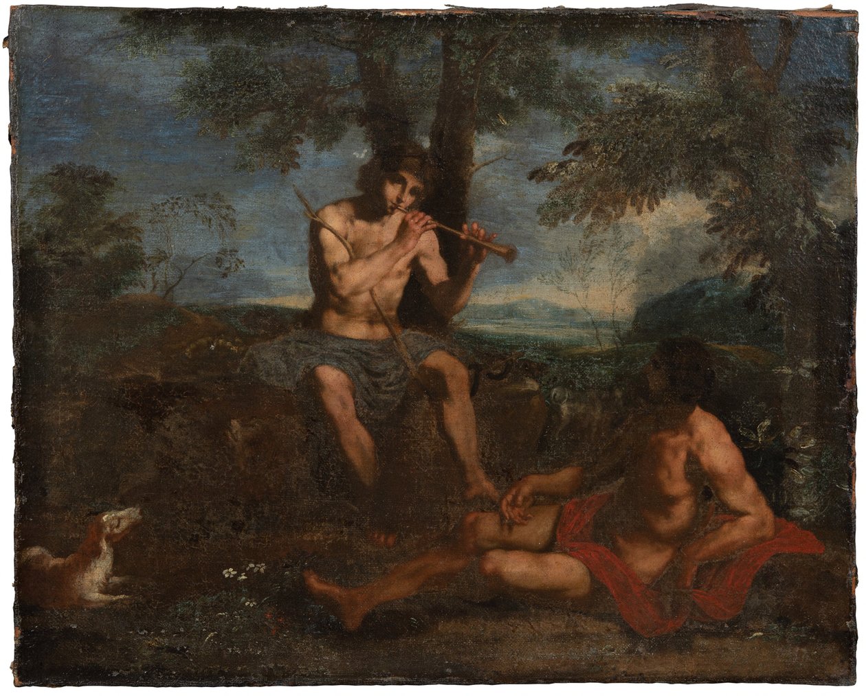 Mercurius en Argus door Simone Cantarini