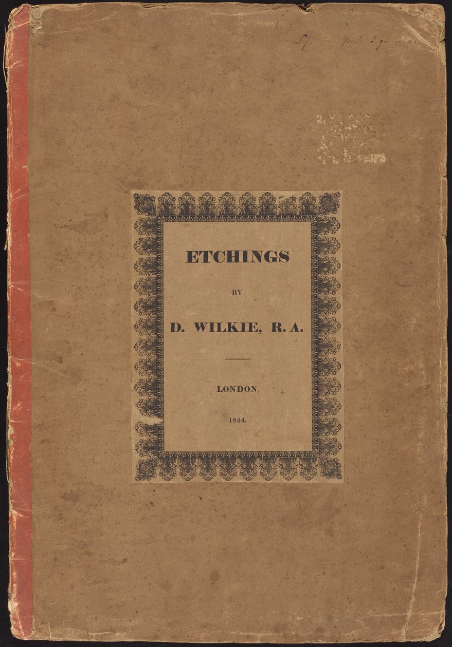 Etsen door D. Wilkie, R.A. door Sir David Wilkie