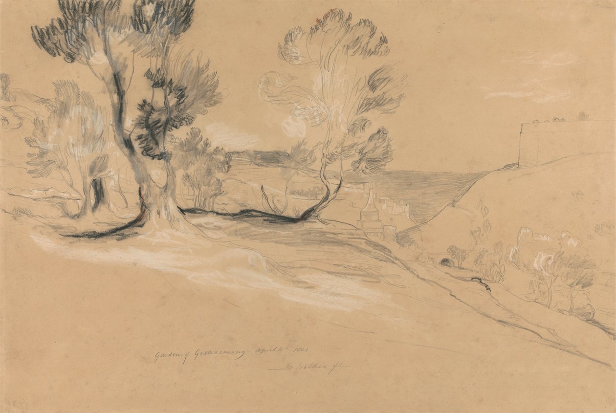 Tuin van Getsemane door Sir David Wilkie